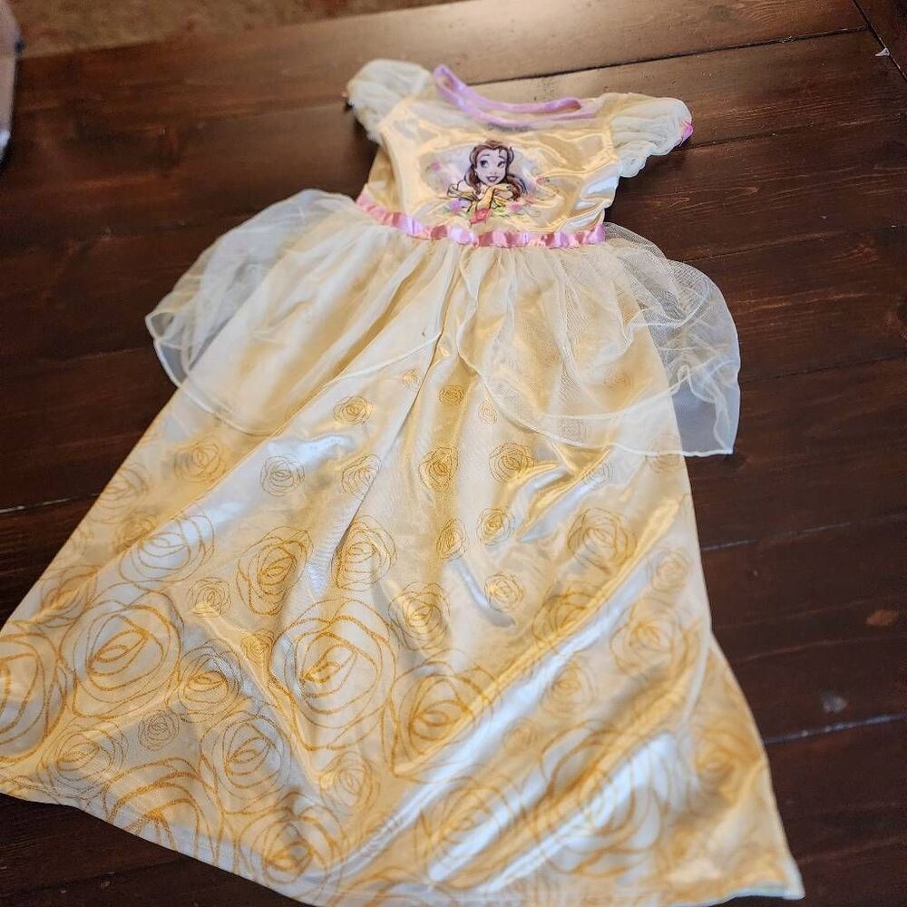 Disney Princess Belle Nightgown Size 6/6X